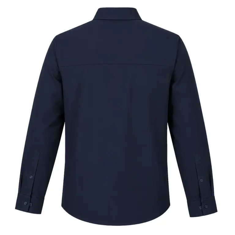 Camisa Outdoor Elastizada Pale Hombre - Azul Oscuro - vista 5